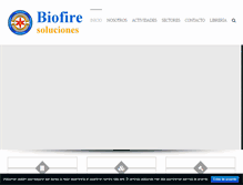 Tablet Screenshot of bio-fire.es